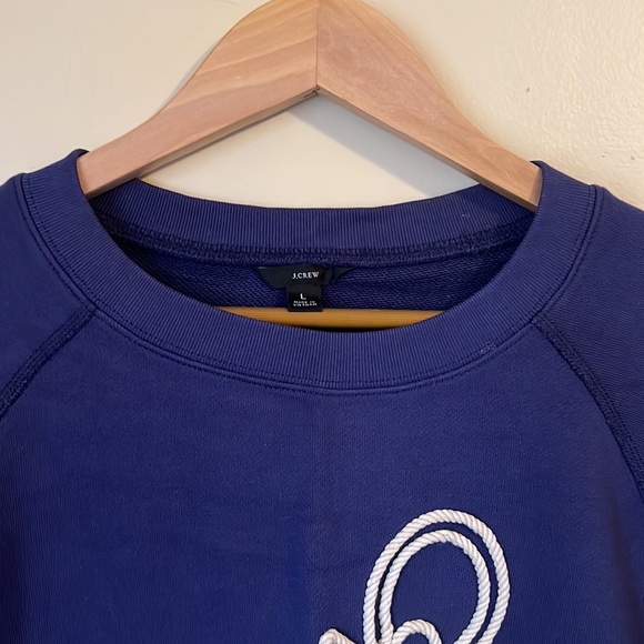 J.Crew Anchor Sweatshirt in Original Cotton Terry - Picture 4 of 6